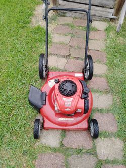 21" push lawnmower runs good ready to cut