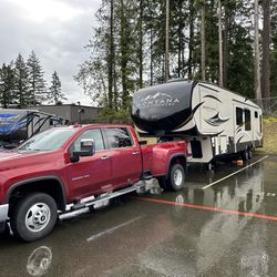 Combo Truck/Trailer 2016 Montana With 2020 Chevy 3500 LTZ Dually