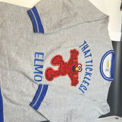 VINTAGE 90s Tickle Me Elmo Sesame Street Sweatshirt, Size L
