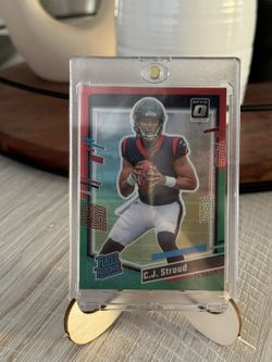CJ Stroud Optic Preview Red & Green Rated Rookie