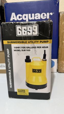 Submersible Utility Pump 