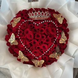 Ramos Buchones Flore Rosa Rosas