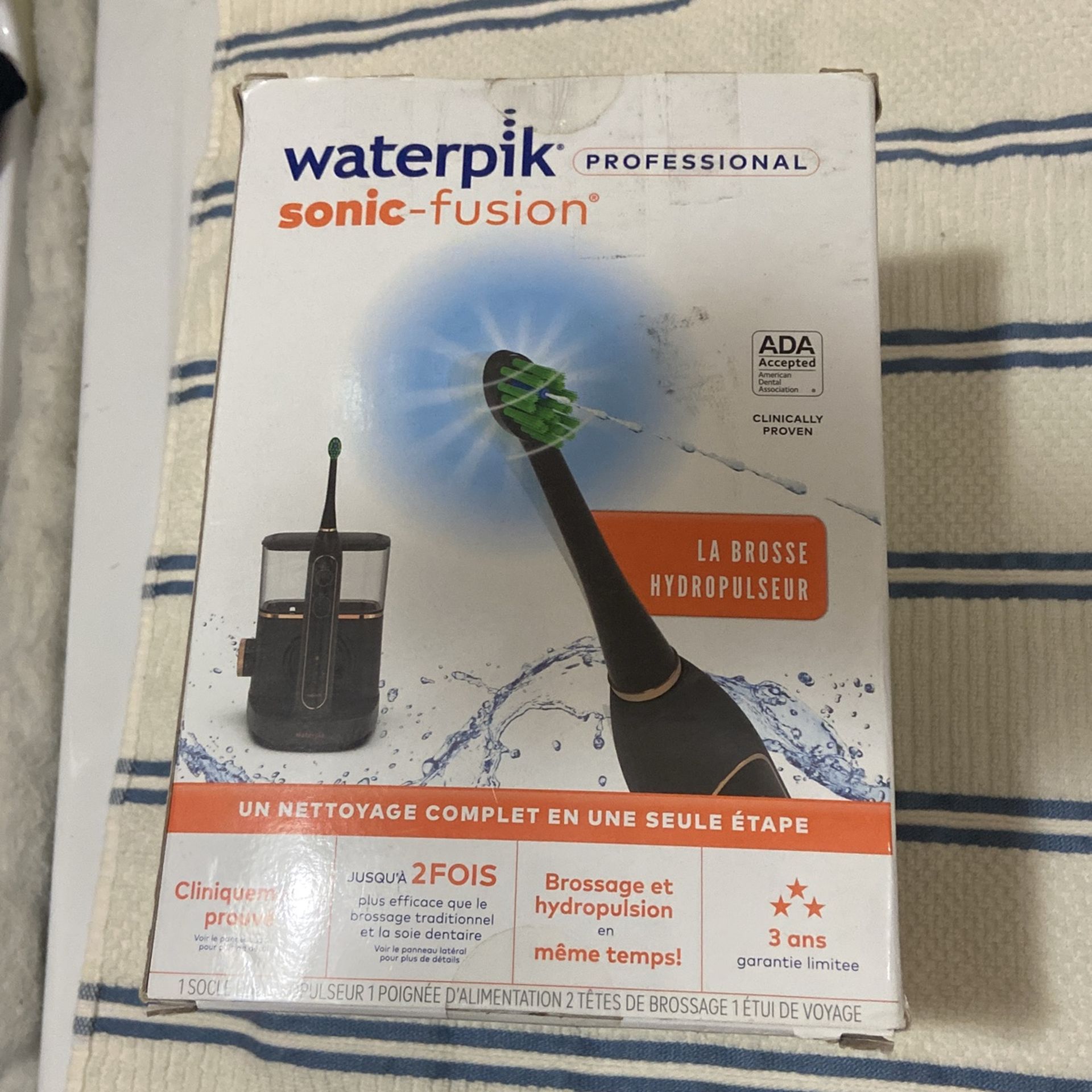 Water  Pick Sonic  fusion 