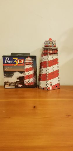 Lighthouse 3D Puzzle Complete
