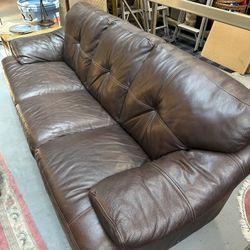 Leather Sofa 
