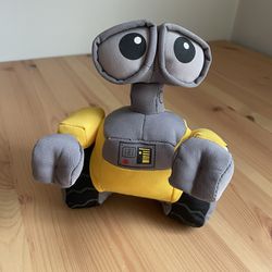 Disney Pixar Wall E Robot Plush Cute! 
