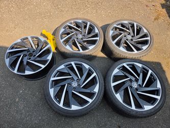 5 wheels 4 tires