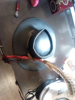 Leather Cowbow Hat Excalibur