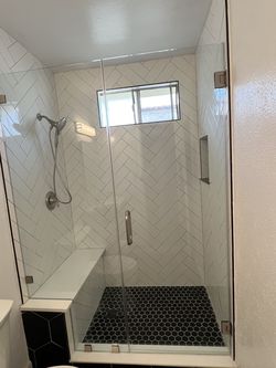 Custom Short Door Glass  Puertas De Vidrio Para Banos