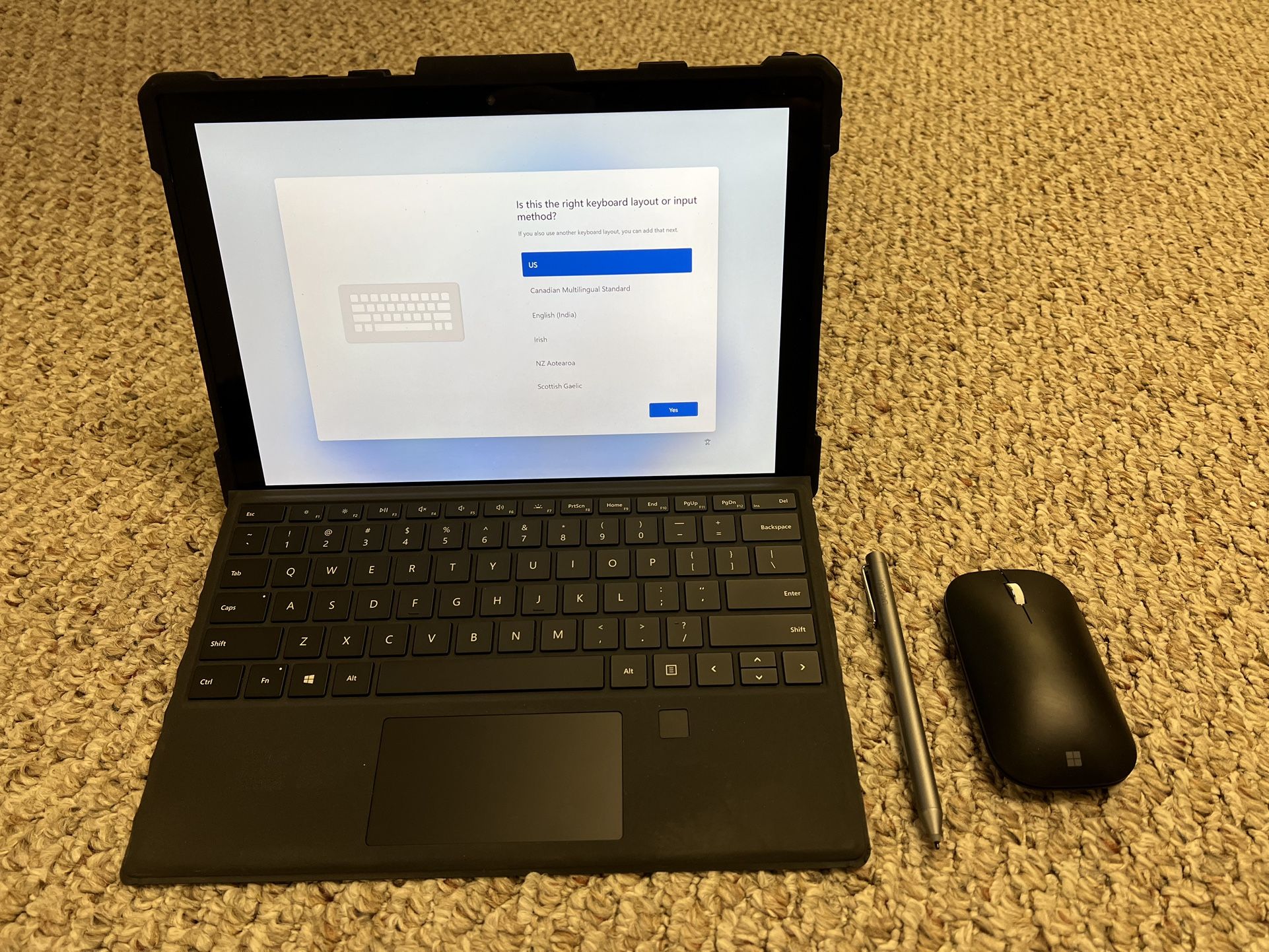 Microsoft Surface Pro 7 w/Accessories- Windows 11