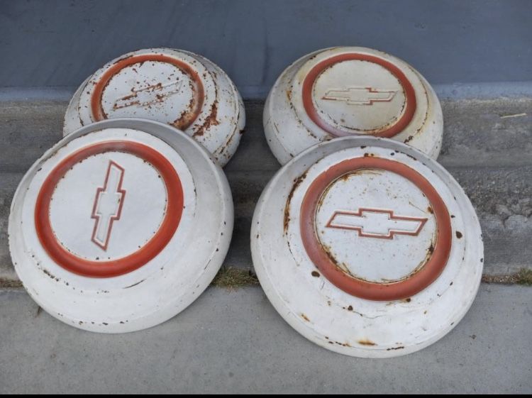 C10 CHEVY TRUCK 67 68 Dog Dish Hubcaps
