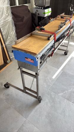 Wallpaper pasting machine - used