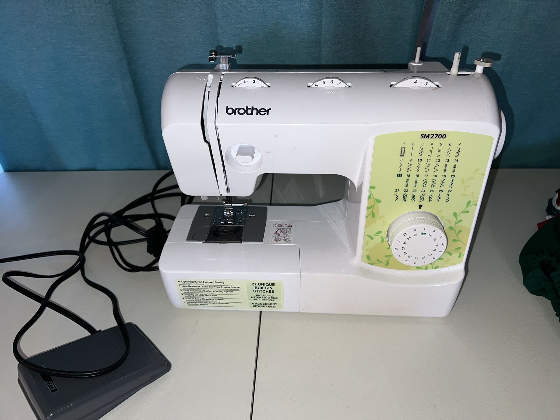 Brother SM2700 Sewing Machine $30