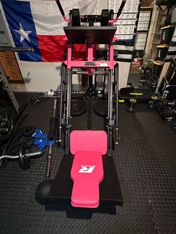RitFit leg press hack squat Pink