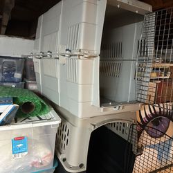 2 XL Doggie Crates / Kennels