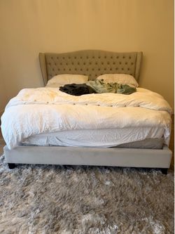 ZGallerie Upholstered King Bed