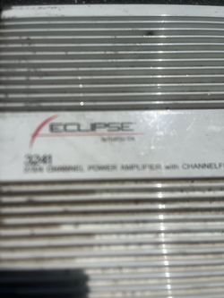 Eclipse car audio