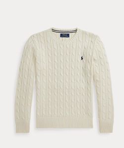 Polo Ralph Lauren Cable-Knit Crewneck Sweater