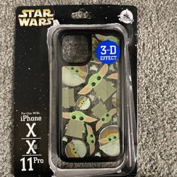 IPhone X Case Disney Baby Yoda