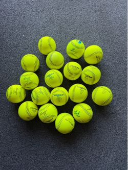 Mixed New & Used Dudley ZN Pro Ms & Classic Ms USSSA Slowpitch Softballs