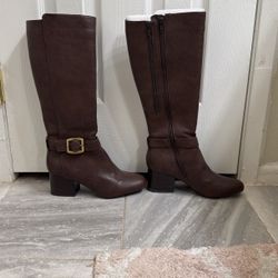 Tall Brown Boots 