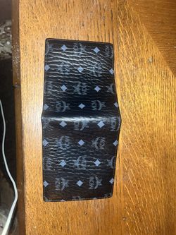 Black MCM wallet