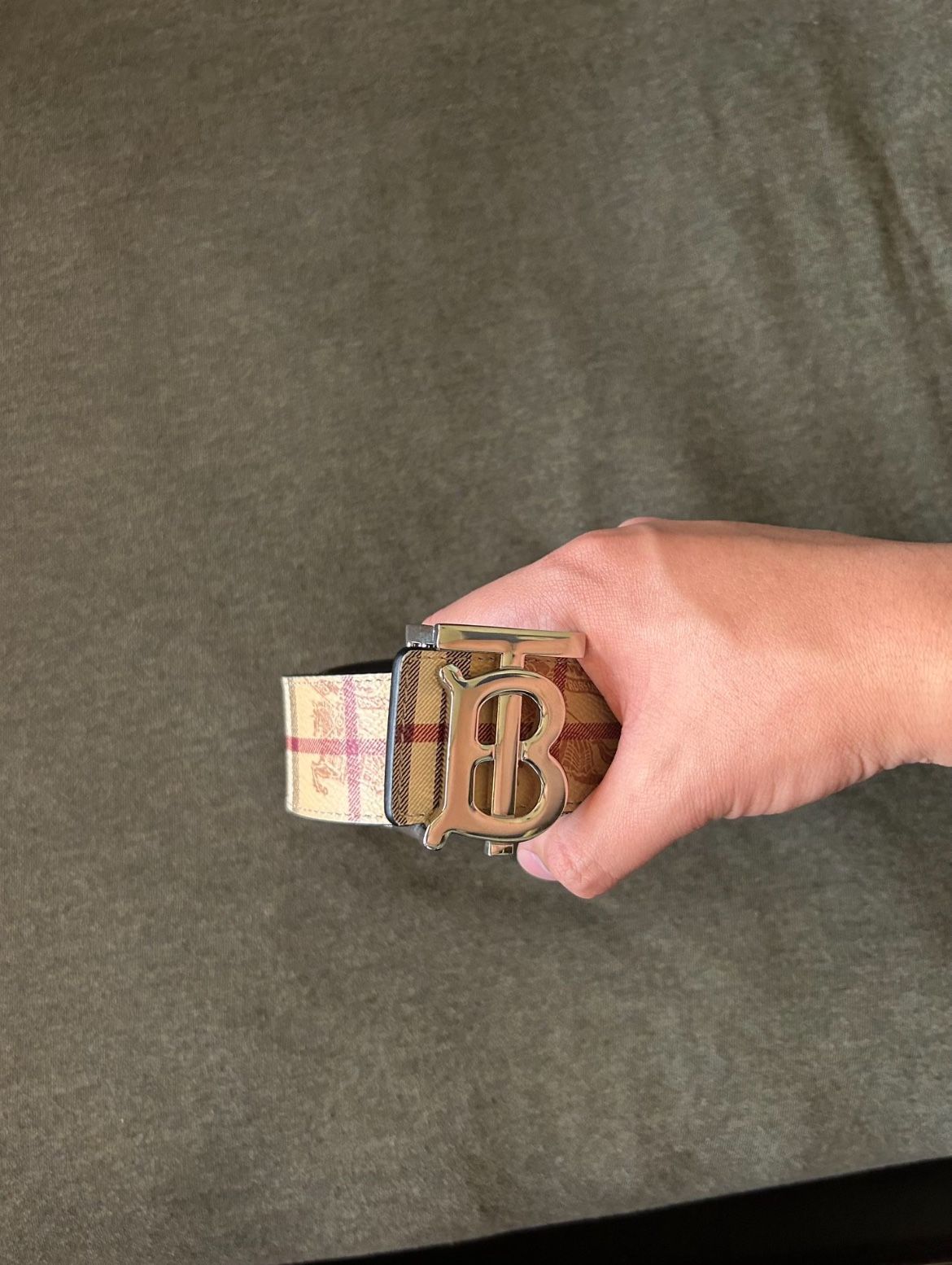 Burberry Men’s Reversible Belt