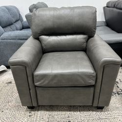 Grey Sofa Chair And Love Set 