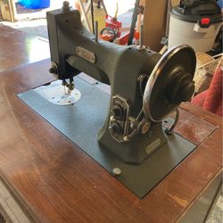 White Sewing Machine 