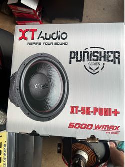 Xt audio 15” 5000watt subwoofer