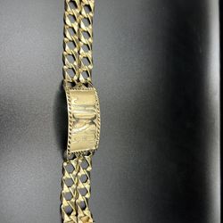 Solid 14k Gold Esclava