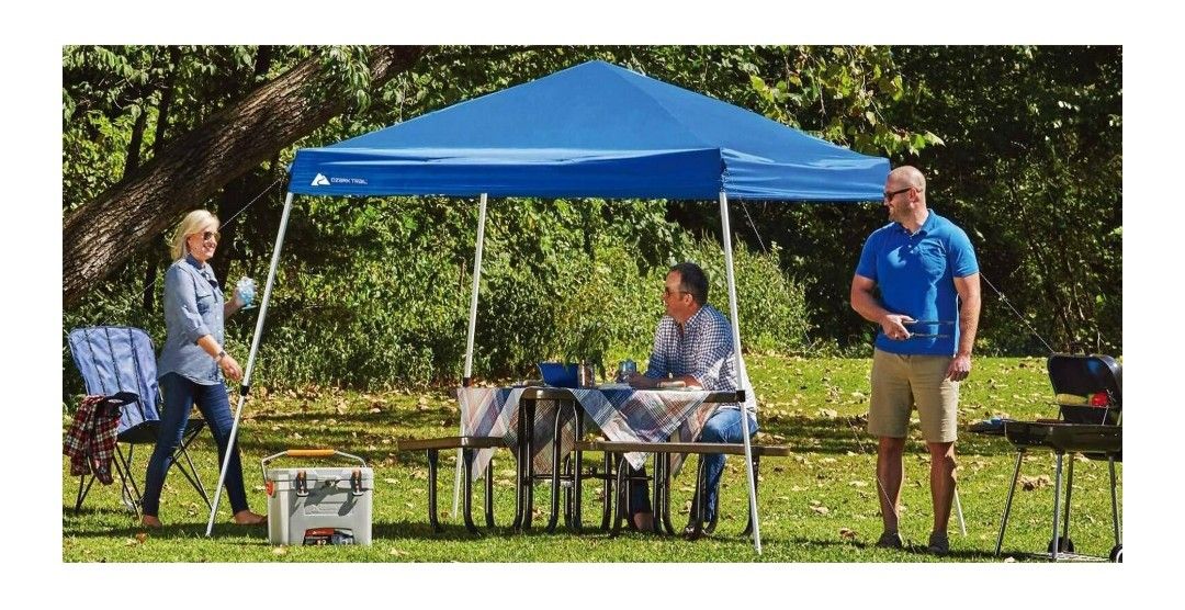 Ozark Trail 10' x 10' Instant Slant Leg Pop-up Canopy