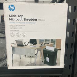 HP Slide Top Microcut Shredder 