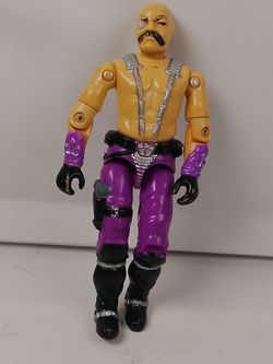 Vintage G.I. Joe Cobra Dr. Mindbender Action Figure 1986 Hasbro
