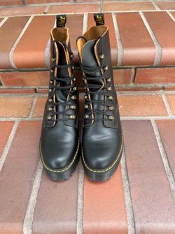 Dr. Marten's with soles bouncing