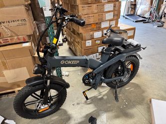 Slightly Used GOKEEP X 20 Folding Electric Bike 750W Motor 48V 21.3AH Dual Battery 20x4.0 Fat Tire