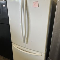 Samsung French Door White Fridge 