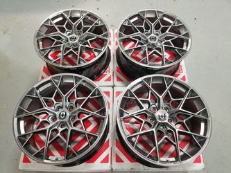 HRE FF10's in Liquid Metal Finish - Authorized HRE Dealer - Free Shipping - Free Installs