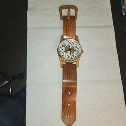 Handmade Wooden Watch Clock