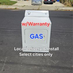 Clean Good Working Whilpool GAS Dryer Local Delivery With Warranty 