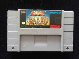 Super Nintendo Stone Protectors Game Cartridge RARE!