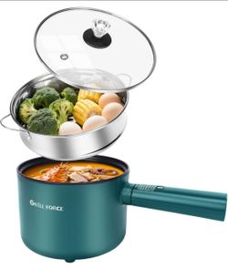 BRAND NEW - 1.8L Electric Hot Pot with Steamer
