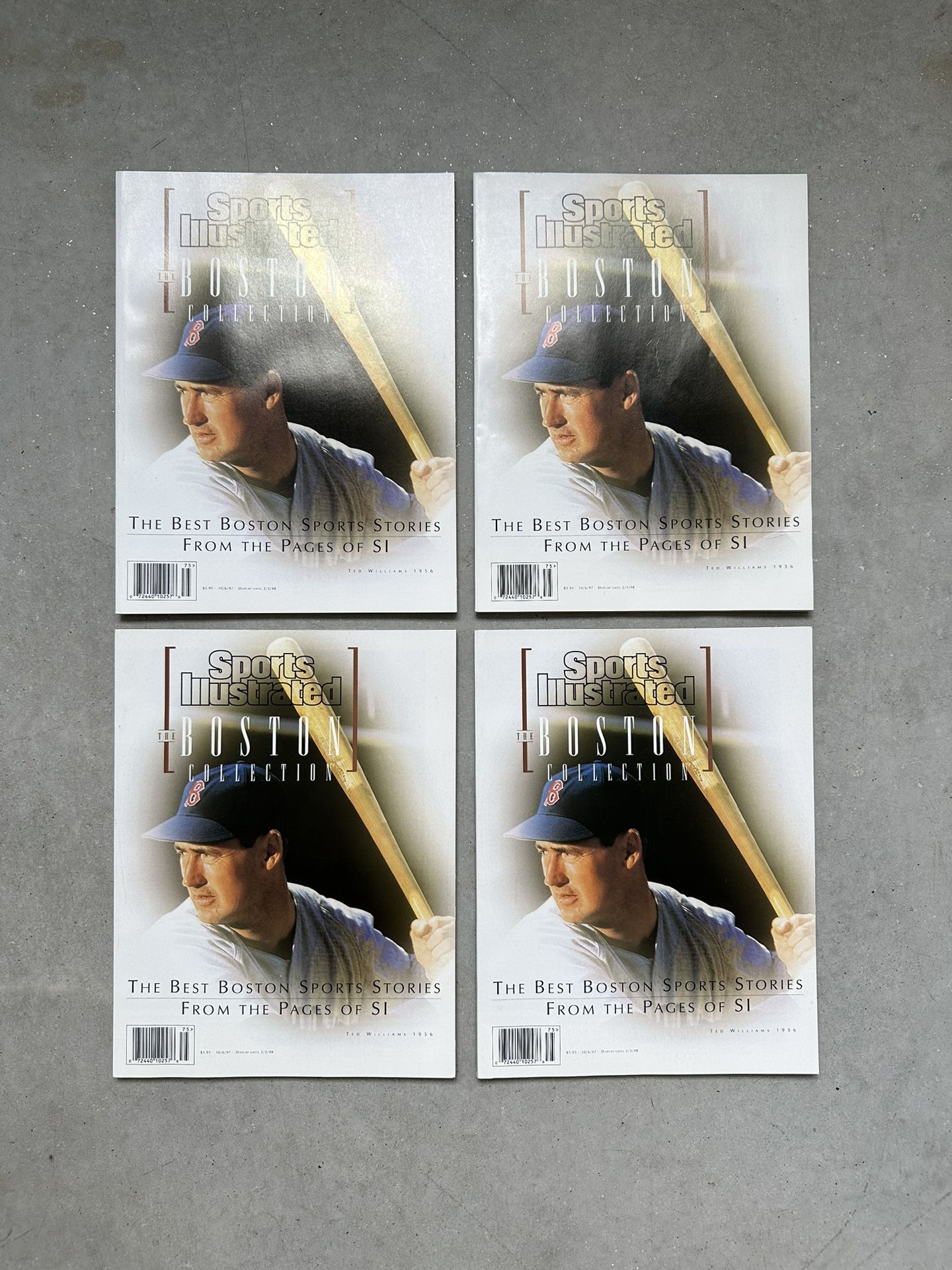 Sports Illustrated The Boston Collection Ted Williams 1956 Red Sox 10/6/97