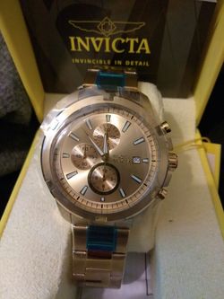 Invicta Men's Specialty Chrono 18K