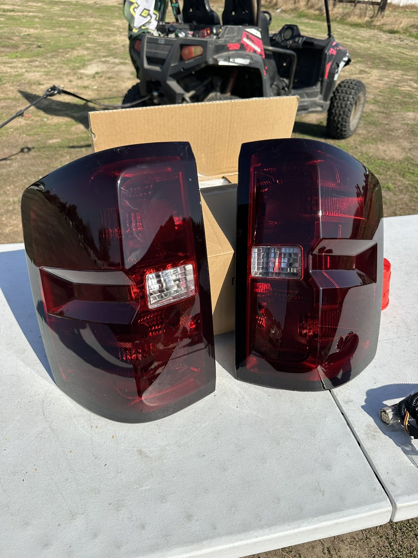 New Chevy Silverado Slightly Smoked Taillights 14-18