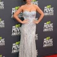 Y2K Silver Strapless Prom Dress (Long) 