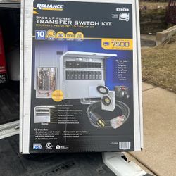 Back Up Power Transfer Switch Kit 