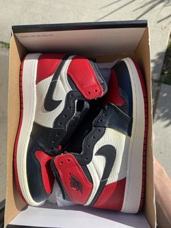 Jordan 1 bred toe
