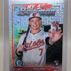2024 Bowman Chrome - Jackson Holliday My 1st Bowman Mojo