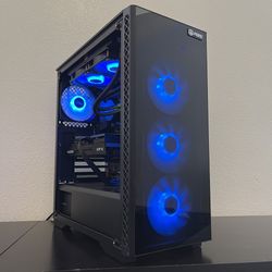ULTRA FAST LiquidCooled i7 Gaming PC Computer (i7 11700k, 32GB RAM, RX 9060XT = RTX 5060 Ti, 500GB NVMe + 2TB HDD, WiFi)
